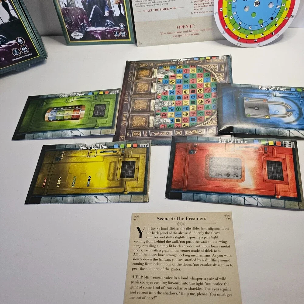 Escape the Room Secret of Dr. Gravely's Retreat Escape Room in a Box Complete